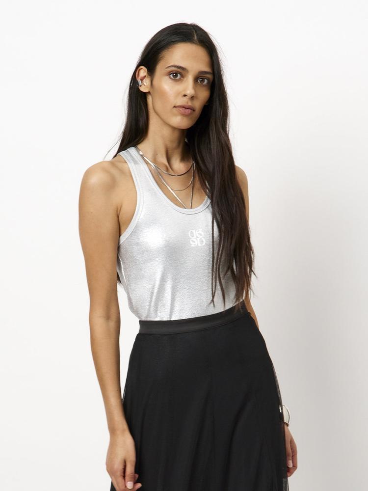 Dante6-Zora Metallic Logo Tanktop
