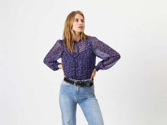 Bedruckte Bluse, Alley (nachhaltig)