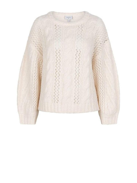 Zopfmusterpullover