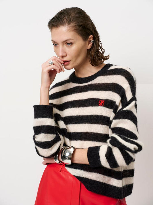 Dante6-Ariama gestreifter Sweater