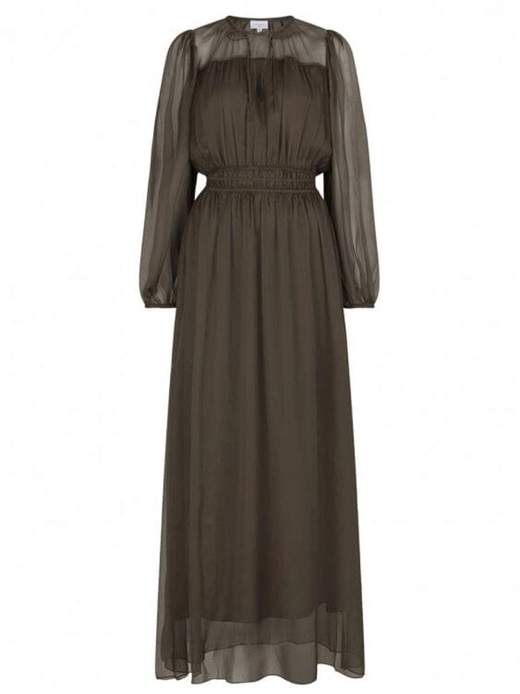 Bohokleid in olivgrün