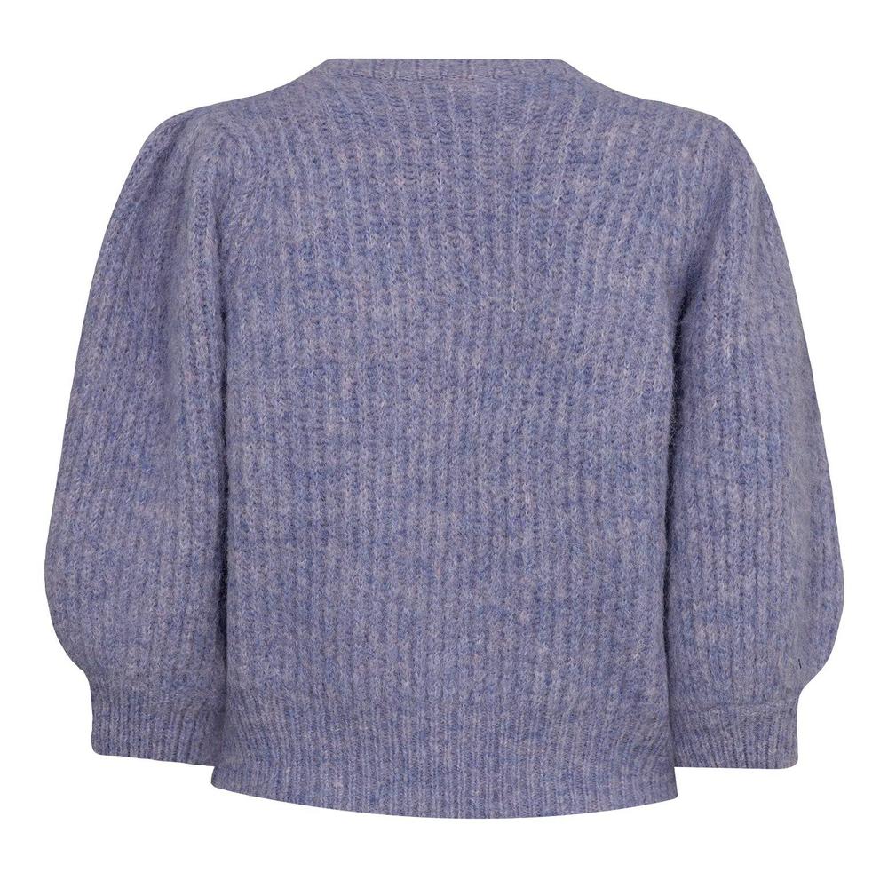 Fliederfarbener Schrickcardigan von Co'Couture (nachhaltig)