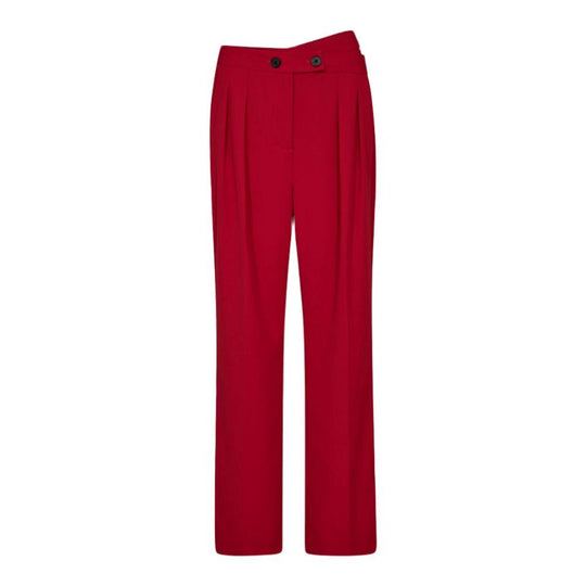 Schicke weite Hose mit geradem Beinschnitt