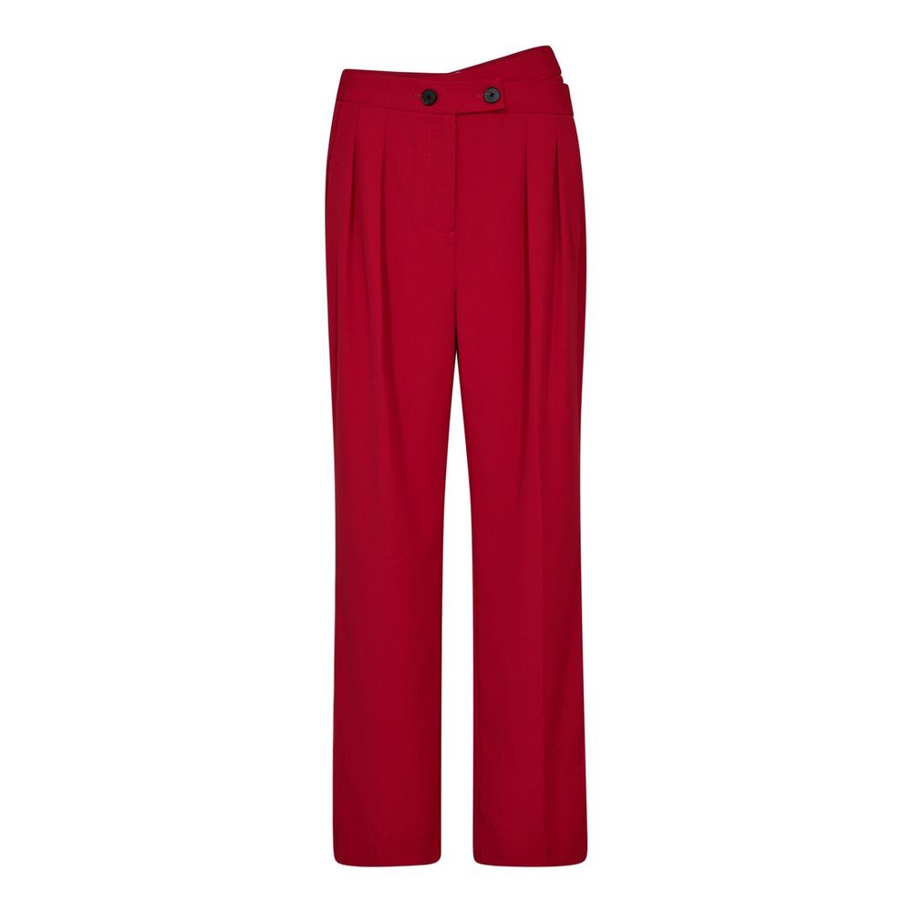Schicke weite Hose mit geradem Beinschnitt
